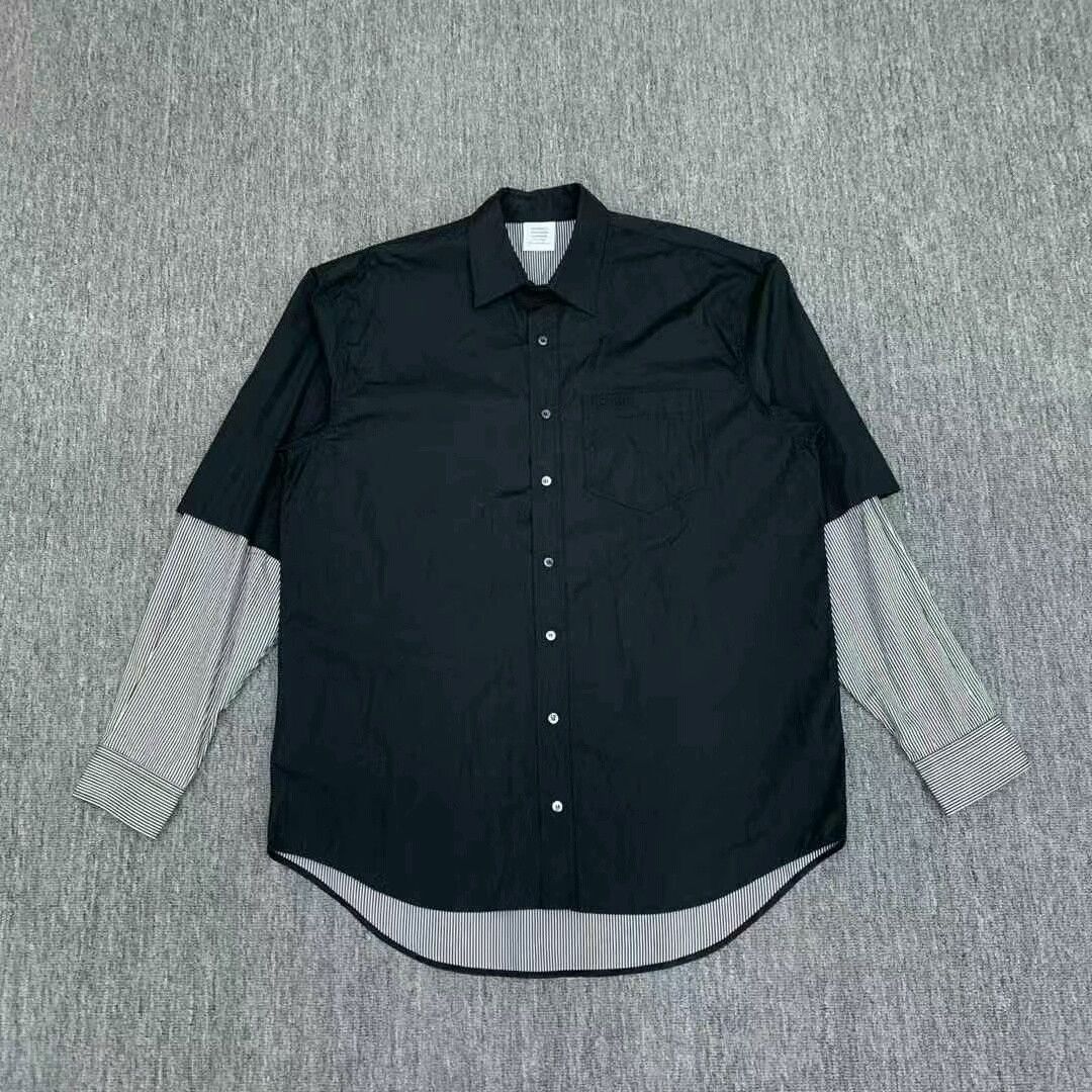 Vetements Vetements Two-Tone Shirt Jacket Size S Size US S / EU 44-46 / 1 - 1 Thumbnail