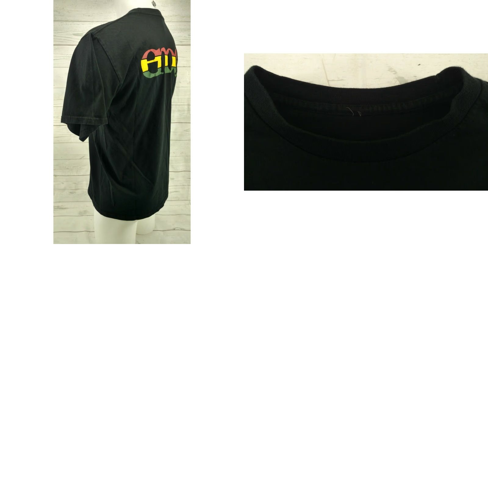 Gildan Gildan T-Shirt Mens ENO Hammock Black 2-Sided Graphic Regular Fit Crew Neck Short Sleeve Medium/Adult Mens Black Graphic Print Logo 2-Sided Preowned Size US M / EU 48-50 / 2 - 8 Thumbnail