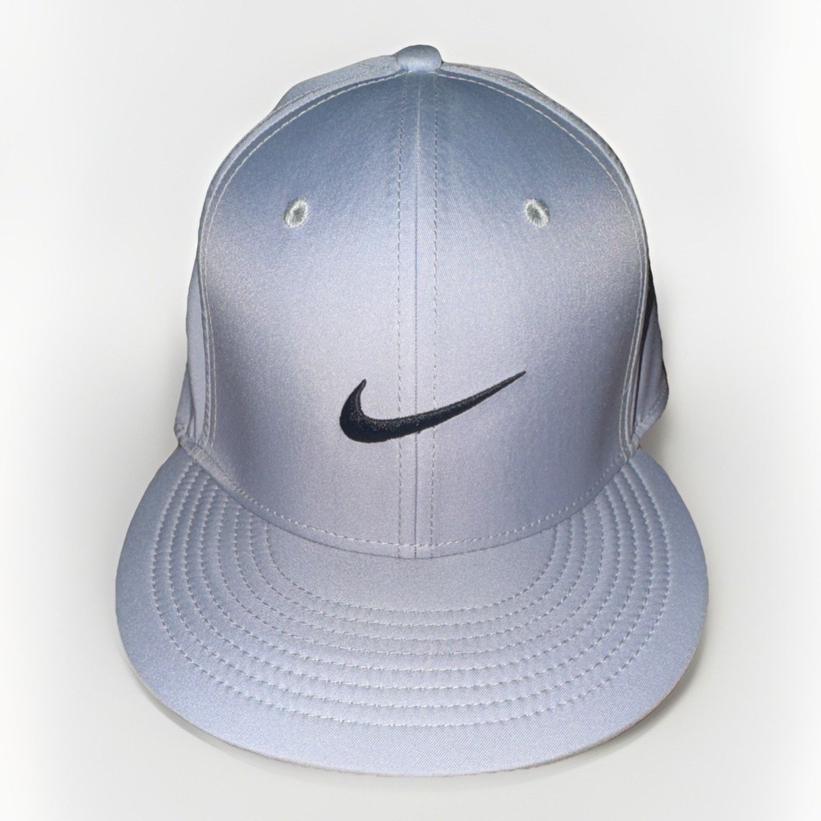 Nike Nike Dri-Fit Pro Cap Gray L/XL Stretch Fitted Golf Hat Size ONE SIZE - 1 Thumbnail