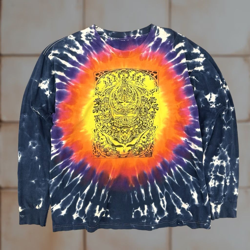 Vintage VINTAGE Grateful Dead Long Sleeve Tye Dye T Shirt Adult XL Art Graphic AOP Shirt Mens Size US XL / EU 56 / 4 - 1 Thumbnail