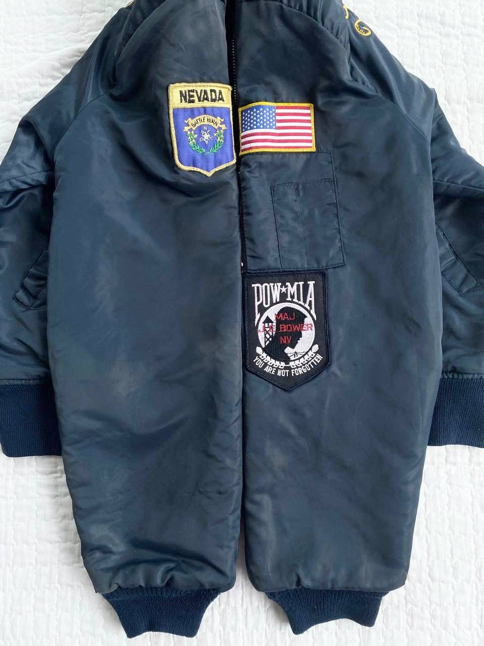 Vintage Vintage 80s Timber King Flight Bomber Jacket Made In Usa Size US M / EU 48-50 / 2 - 4 Thumbnail