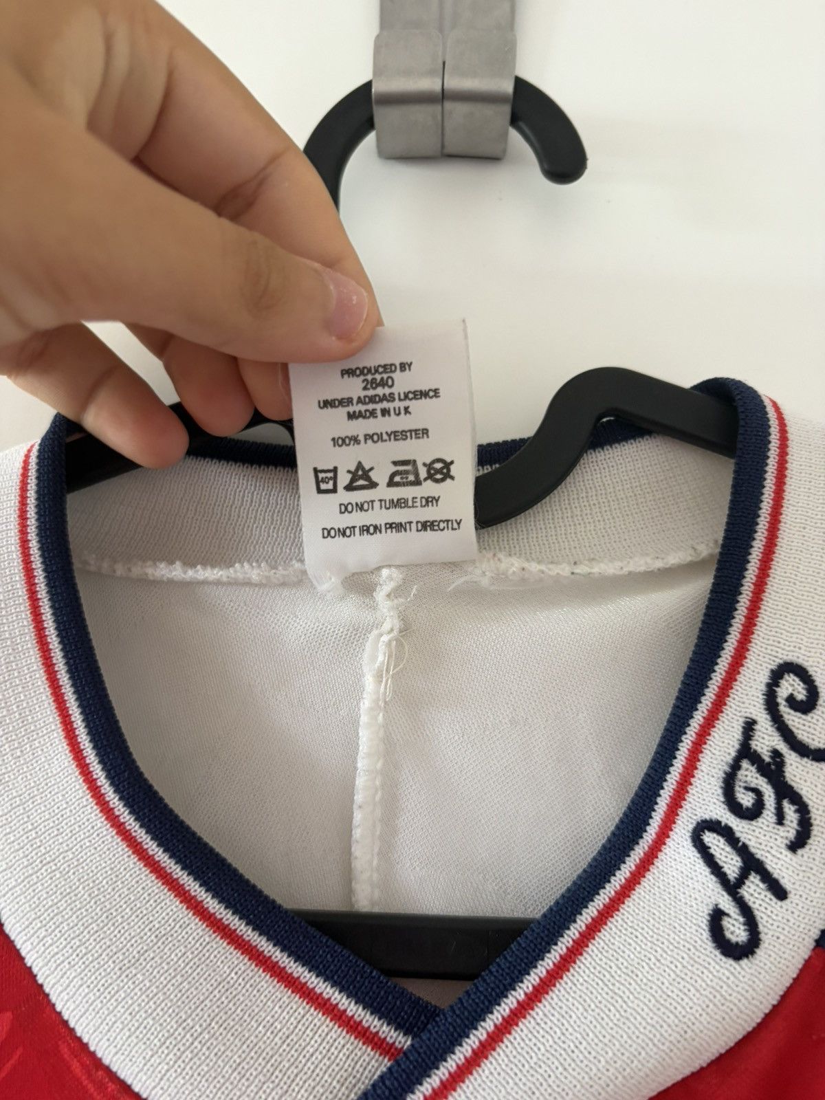 Arsenal adidas 1990-1992 domowa vintage — zdjęcie 7