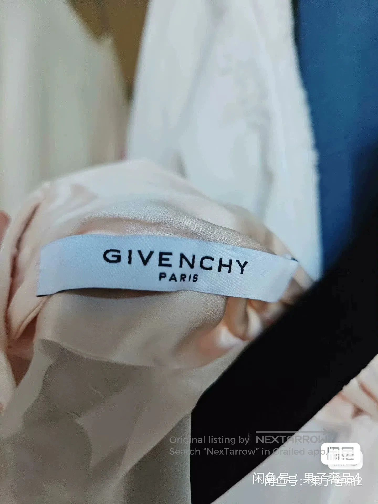 Givenchy Pink Silk Blouse Size 38M.