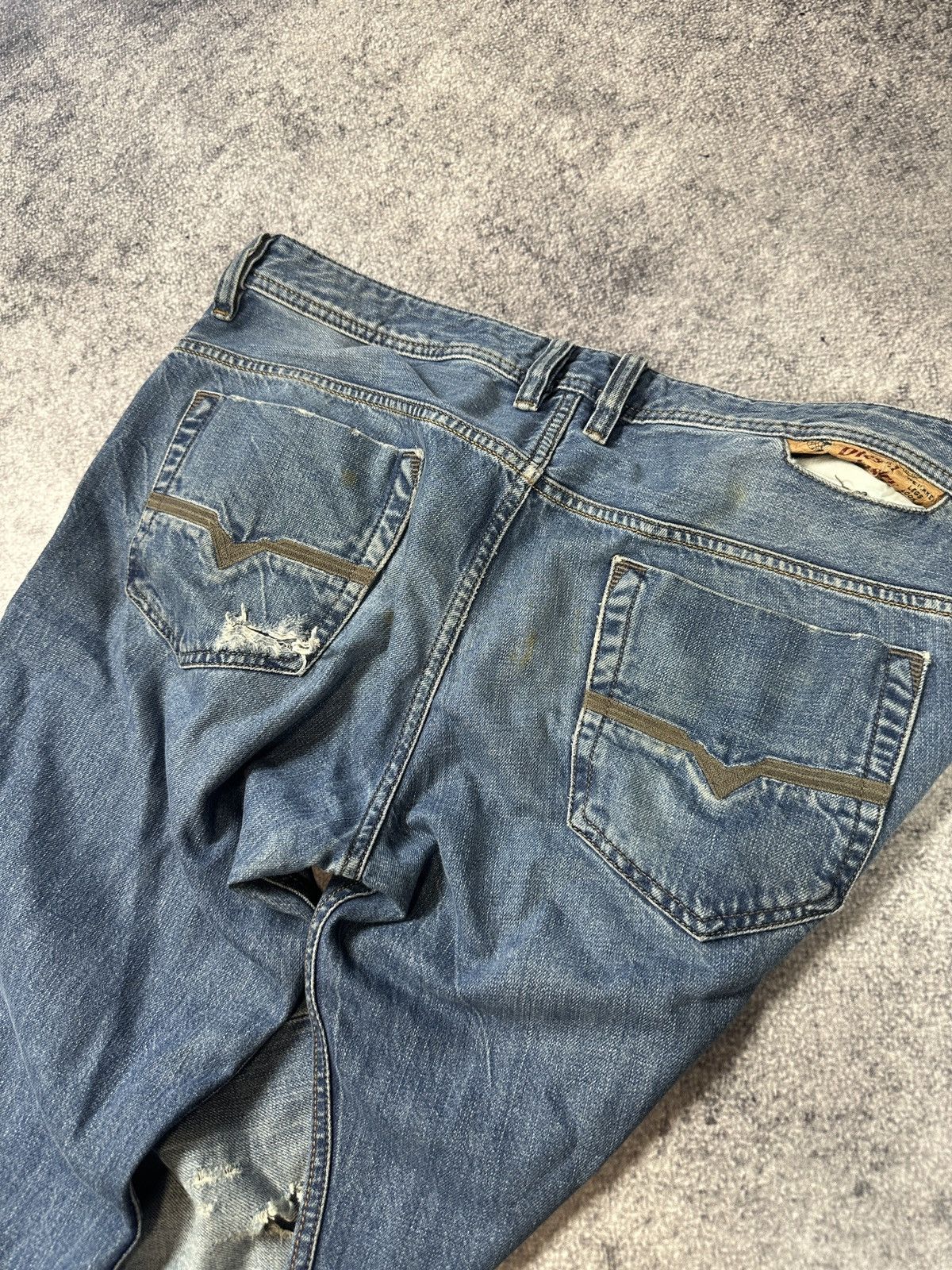 Diesel Y2K Vintage Diesel Safado Jeans Denim Streetwear Style USA L Size US 34 / EU 50 - 7 Thumbnail