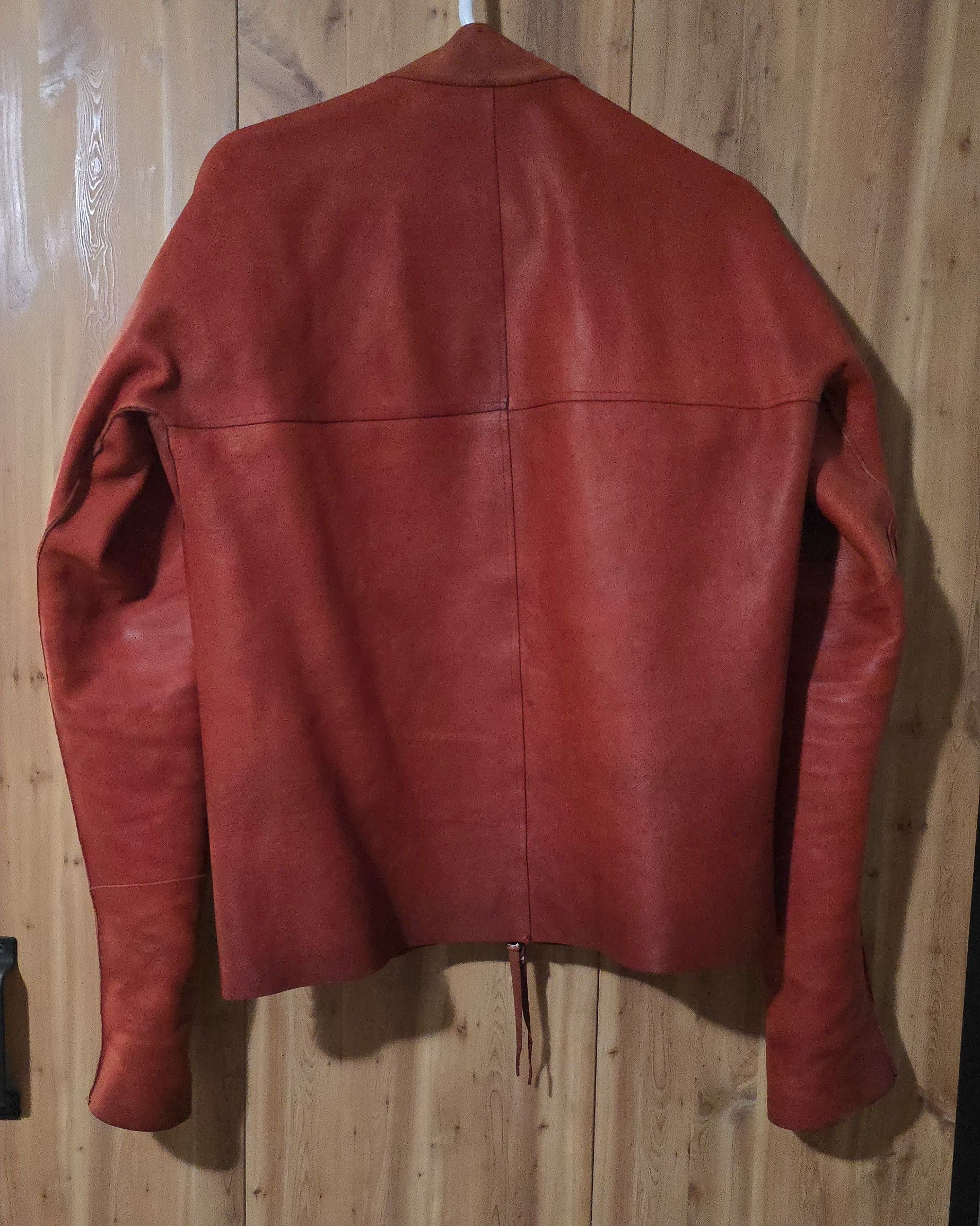 Ma+ Reverse Camel Leather Jacket Size US L / EU 52-54 / 3 - 18 Thumbnail