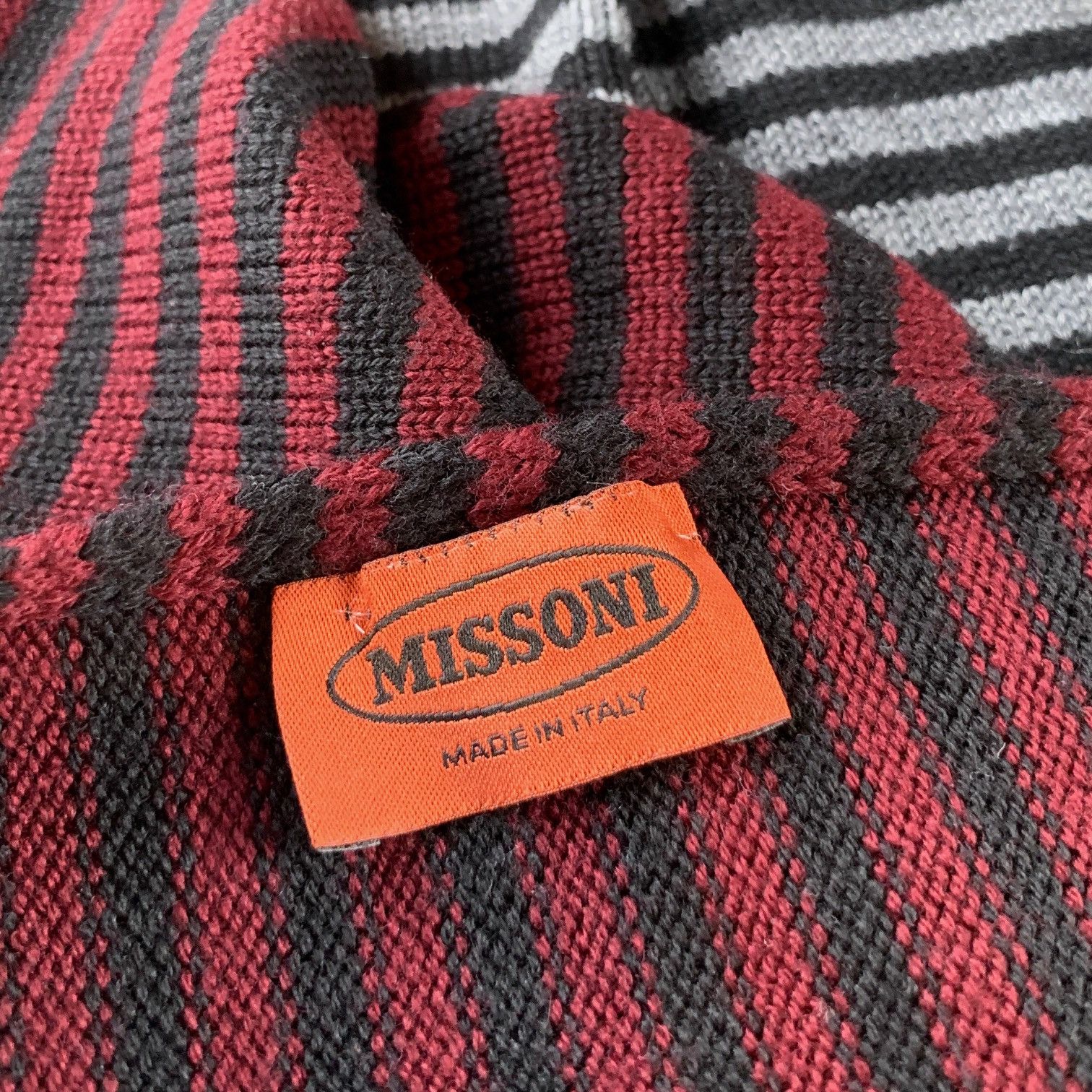 Missoni Missoni Striped Wool Scarf Size ONE SIZE - 3 Thumbnail