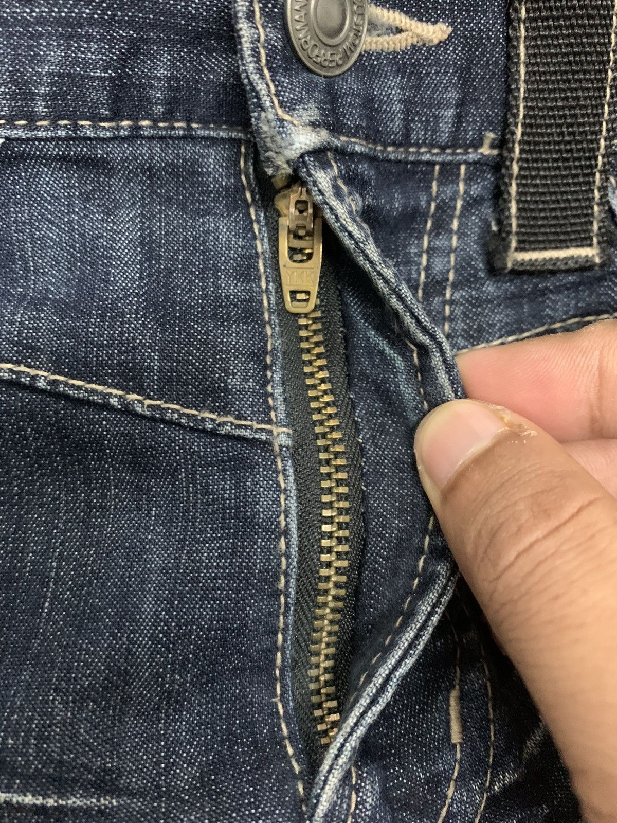 Japanese Brand × PPFM Ppfm zipper biker dope fades bush pants Size US 32 / EU 48 - 6 Thumbnail