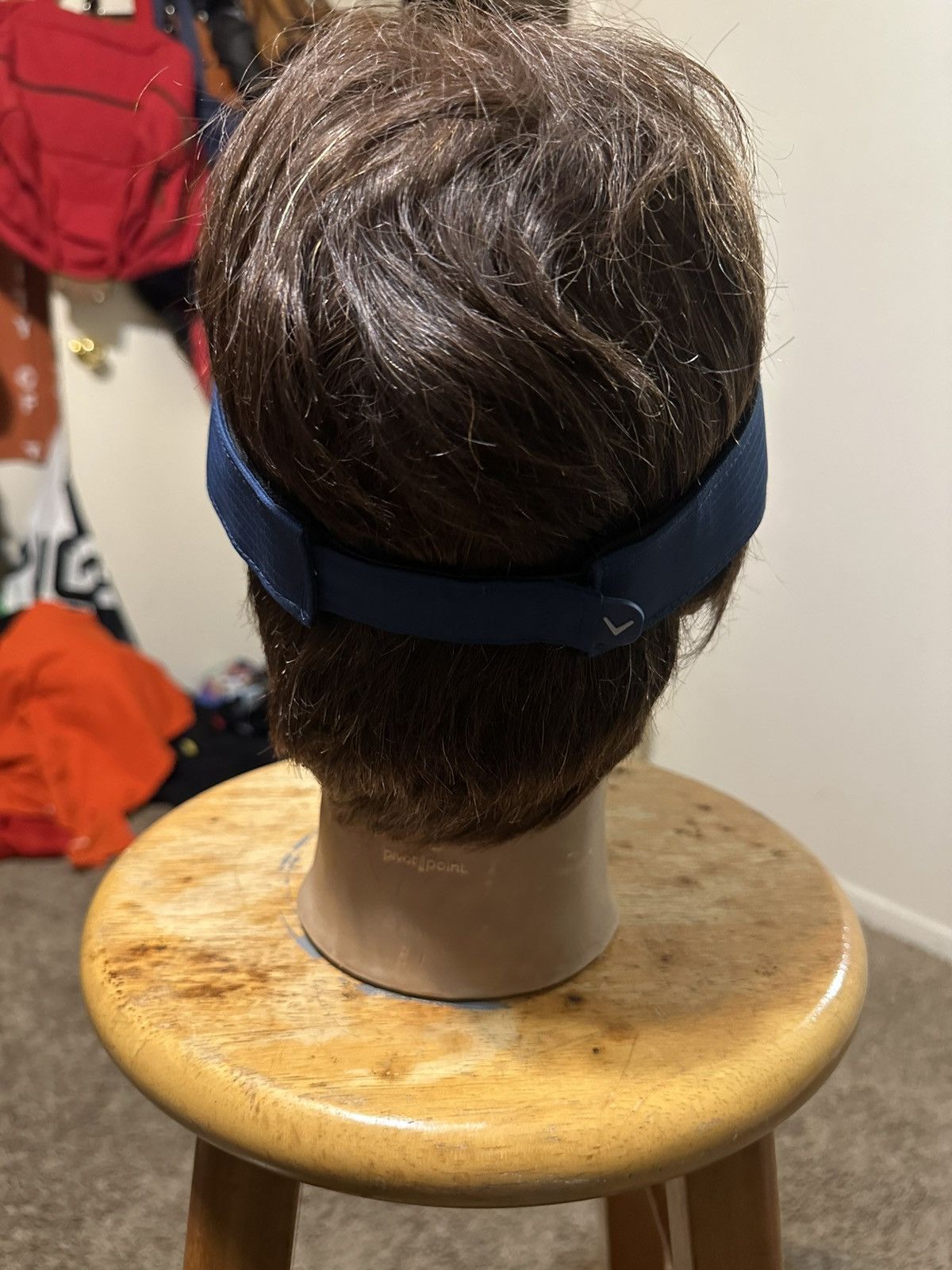 Callaway Vintage Callaway golf “triple navy island” visor 00s Size ONE SIZE - 4 Thumbnail