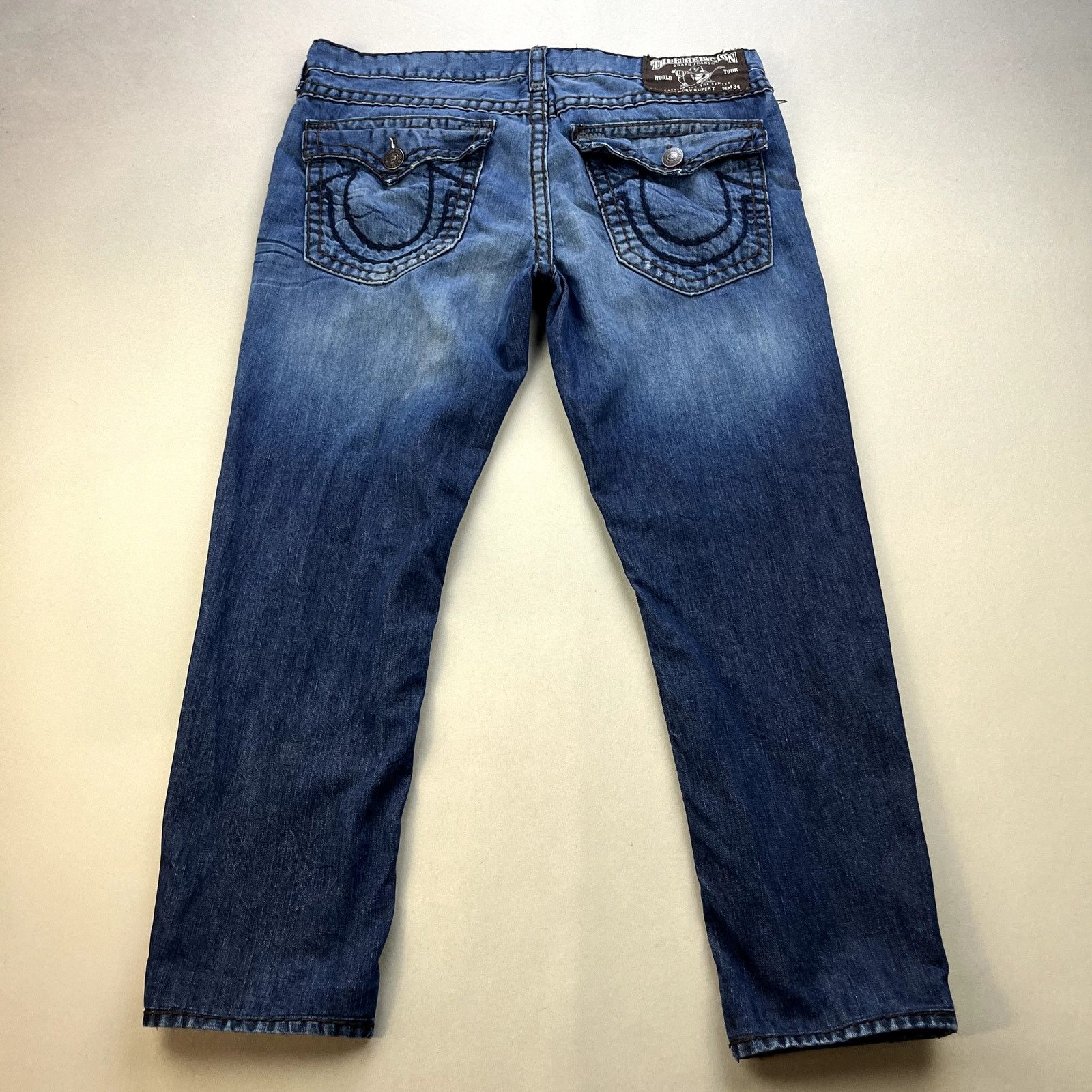 Hoodie True Religion City Stars True Religion Jeans Men 38 Blue 