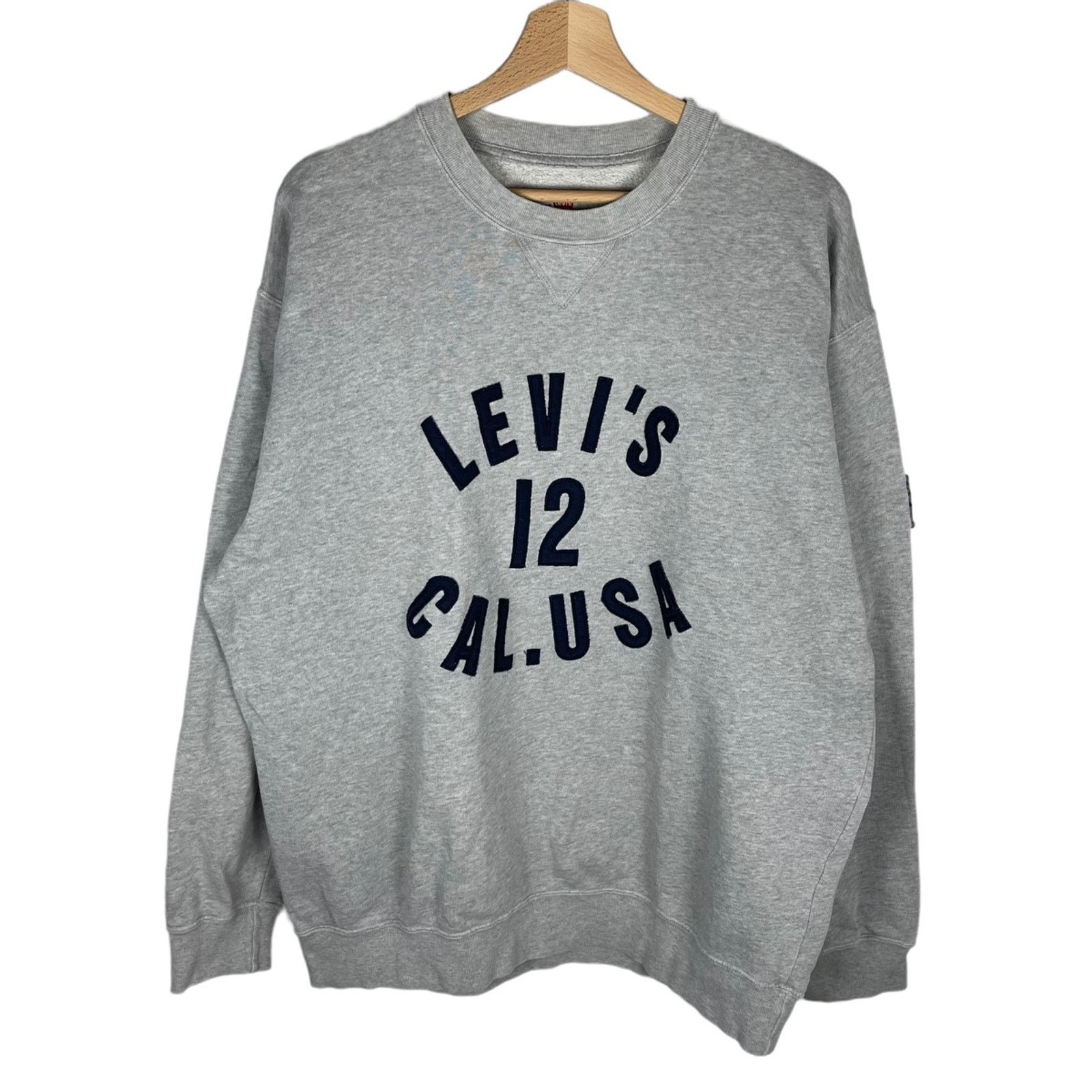 Levi's LEVI’S CREWNECK SWEATSHIRT VINTAGE COLOUR GREY SIZE L 90S Size US L / EU 52-54 / 3 - 1 Thumbnail