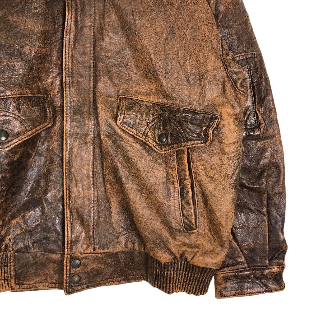 Japanese Brand 📌Vintage Leather Jacket Biker Loldanthony Size US L / EU 52-54 / 3 - 6 Thumbnail