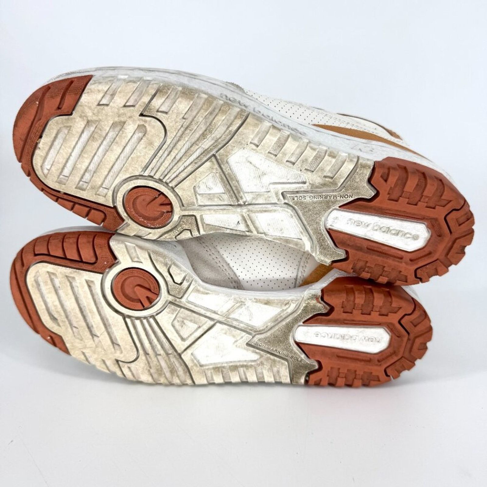 New Balance New Balance 550 Au Lait Sneakers Beige Burnt Orange Size 7.5 Size US 7.5 / IT 37.5 - 8 Thumbnail
