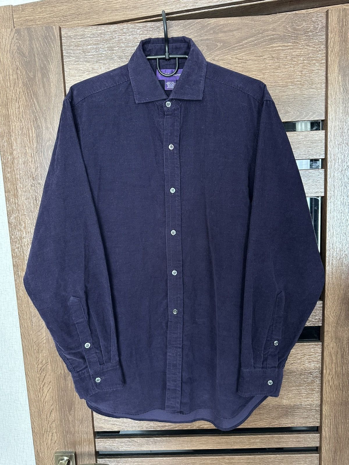 Polo Ralph Lauren Purple Label Shirt Button Up Long Sleeve