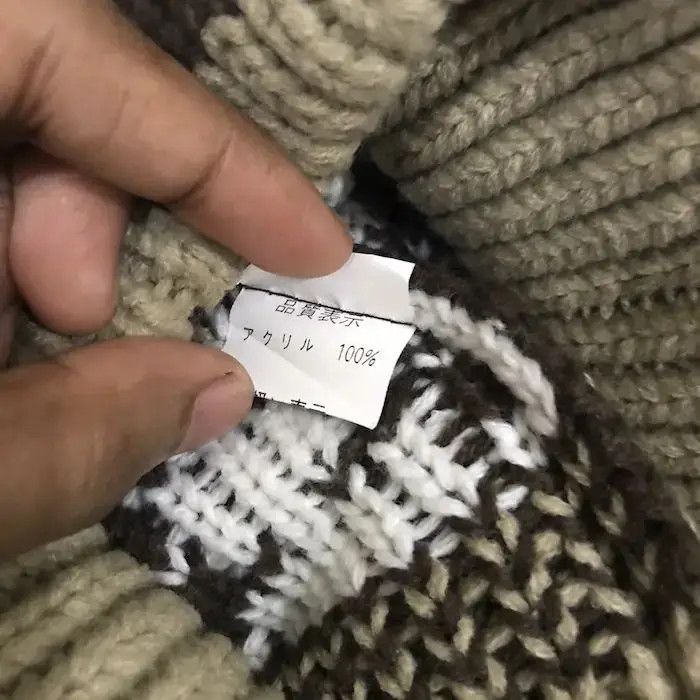Japanese Brand Japanese Brand Bobble Beanie Hat Size ONE SIZE - 4 Thumbnail