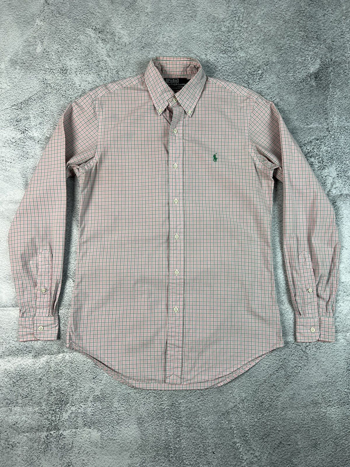 Polo Ralph Lauren × Vintage Vintage Polo by Ralph Lauren long sleeve shirt Size US S / EU 44-46 / 1 - 1 Thumbnail