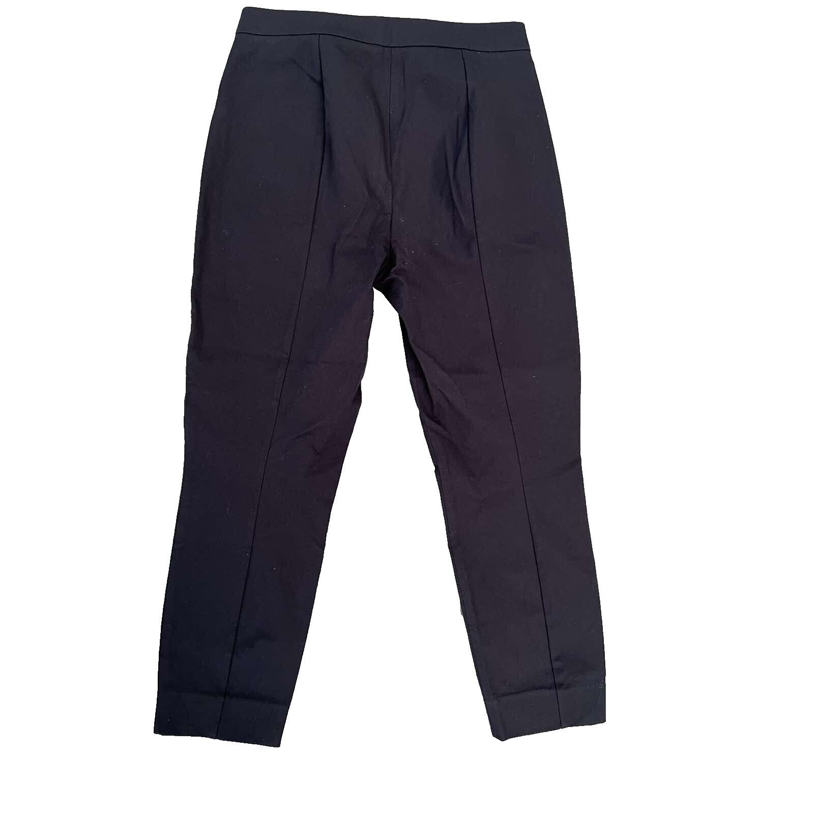 Everlane EVERLANE women's classic Black pants, black, Size 8 A000317 Size 30" / US 8 / IT 44 - 2 Thumbnail