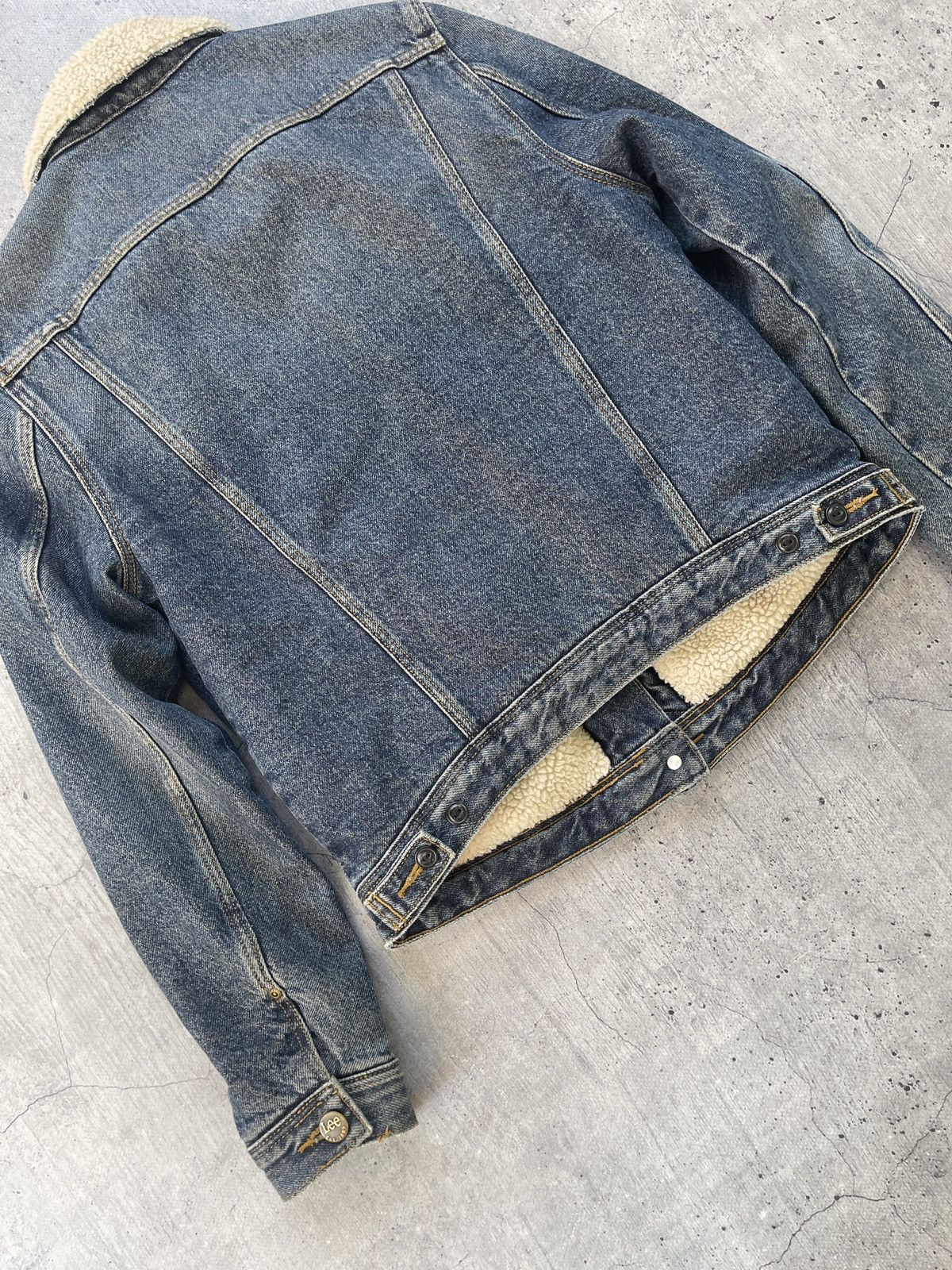 Lee × Vintage Vintage Lee Storm Rider Sherpa Shearling Jacket MJ130 Size US XS / EU 42 / 0 - 6 Thumbnail