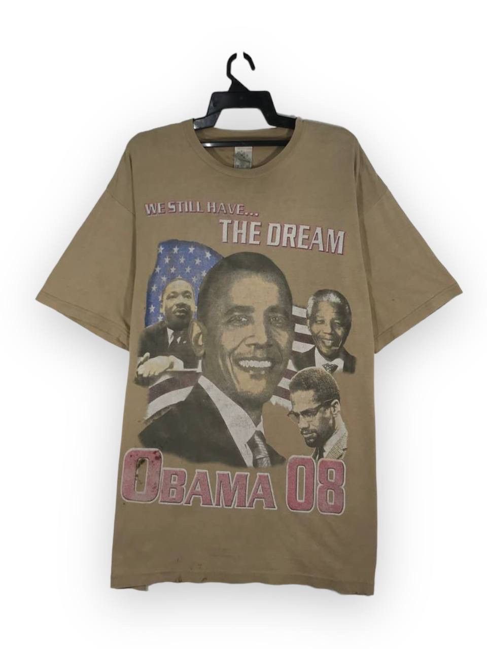 Rap Tees vintage Barack Obama Size US XXL / EU 58 / 5 - 1 Thumbnail
