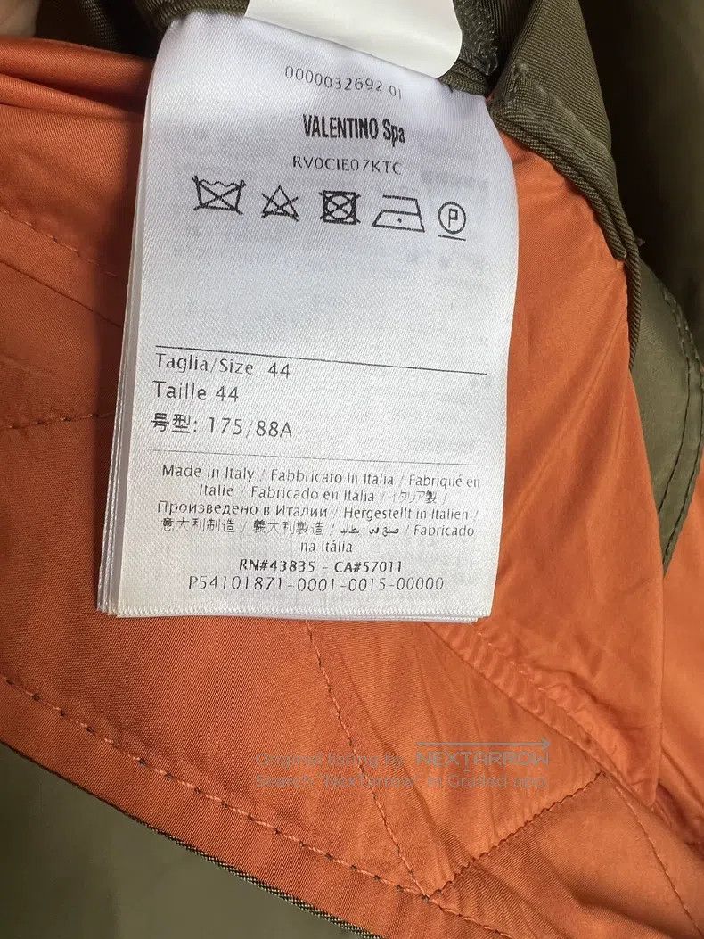 Valentino Valentino Butterfly series flight jacket Size XS / US 0-2 / IT 36-38 - 9 Thumbnail