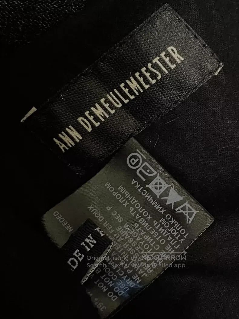 Ann Demeulemeester Ann Demeulemeester Size xs woolen artisan coat Size XS / US 0-2 / IT 36-38 - 6 Thumbnail