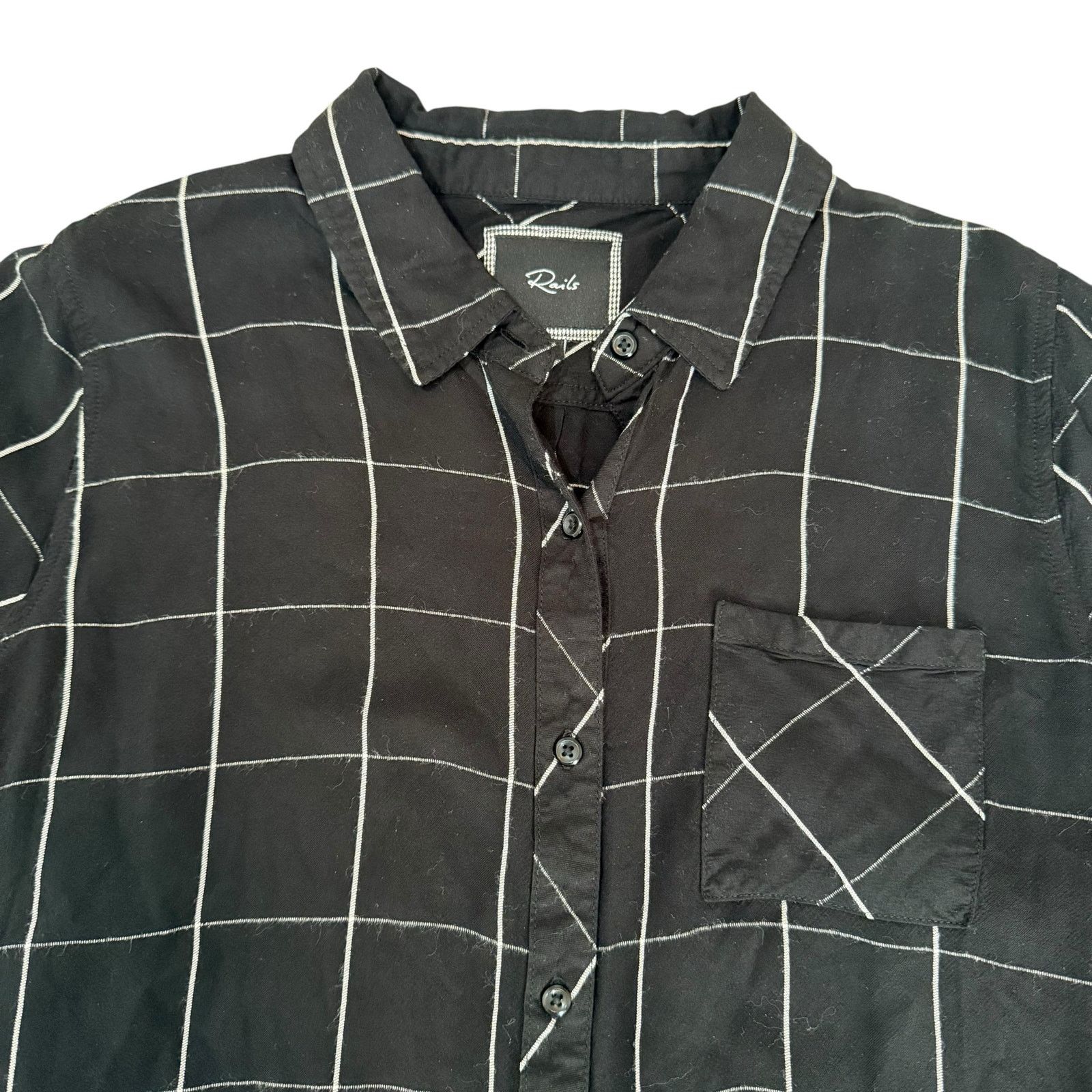 Rails Rails Hunter Shirt Collared Button Down Grid Pattern Small Size S / US 4 / IT 40 - 1 Thumbnail