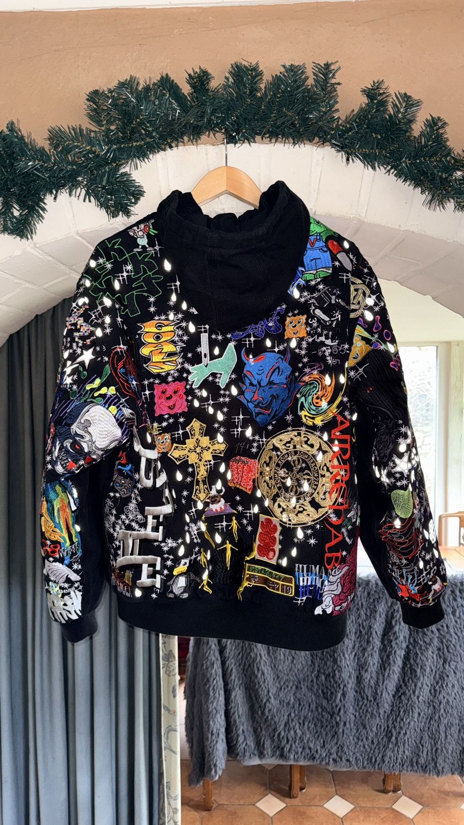 Supreme Supreme AOI Embroidered Hooded Work Jacket SS25 Size US L / EU 52-54 / 3 - 3 Thumbnail