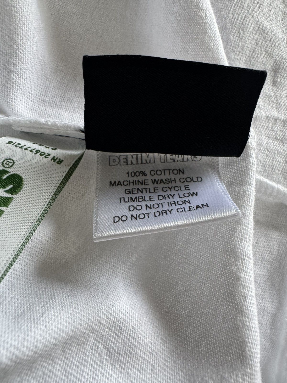 DENIM TEARS Denim Tears Black Lazarus Tee White Size US XL / EU 56 / 4 - 6 Thumbnail