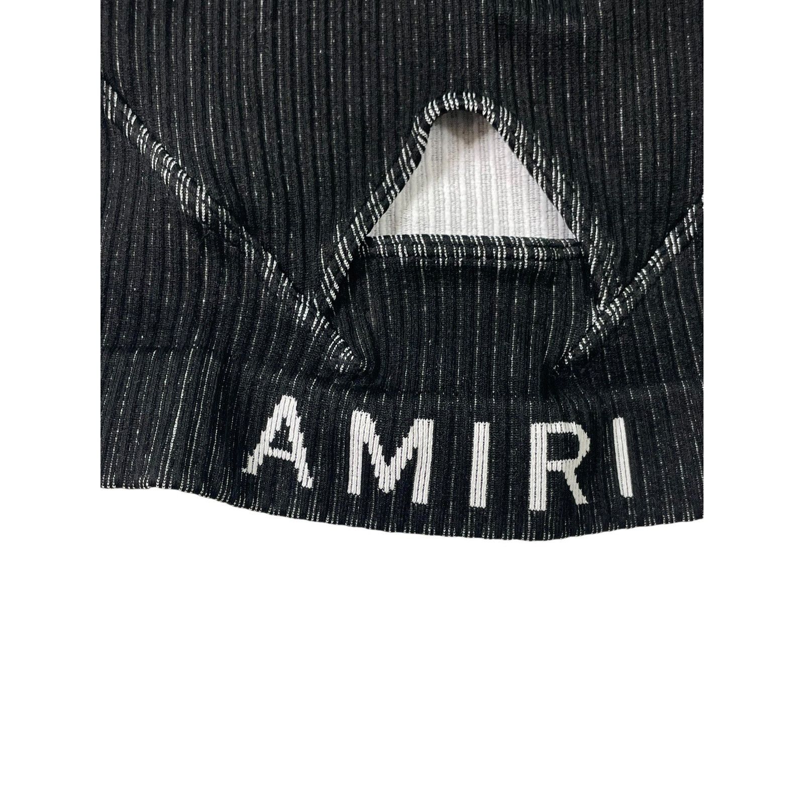 Amiri Amiri Band Logo Black Crop Top Size S / US 4 / IT 40 - 3 Thumbnail