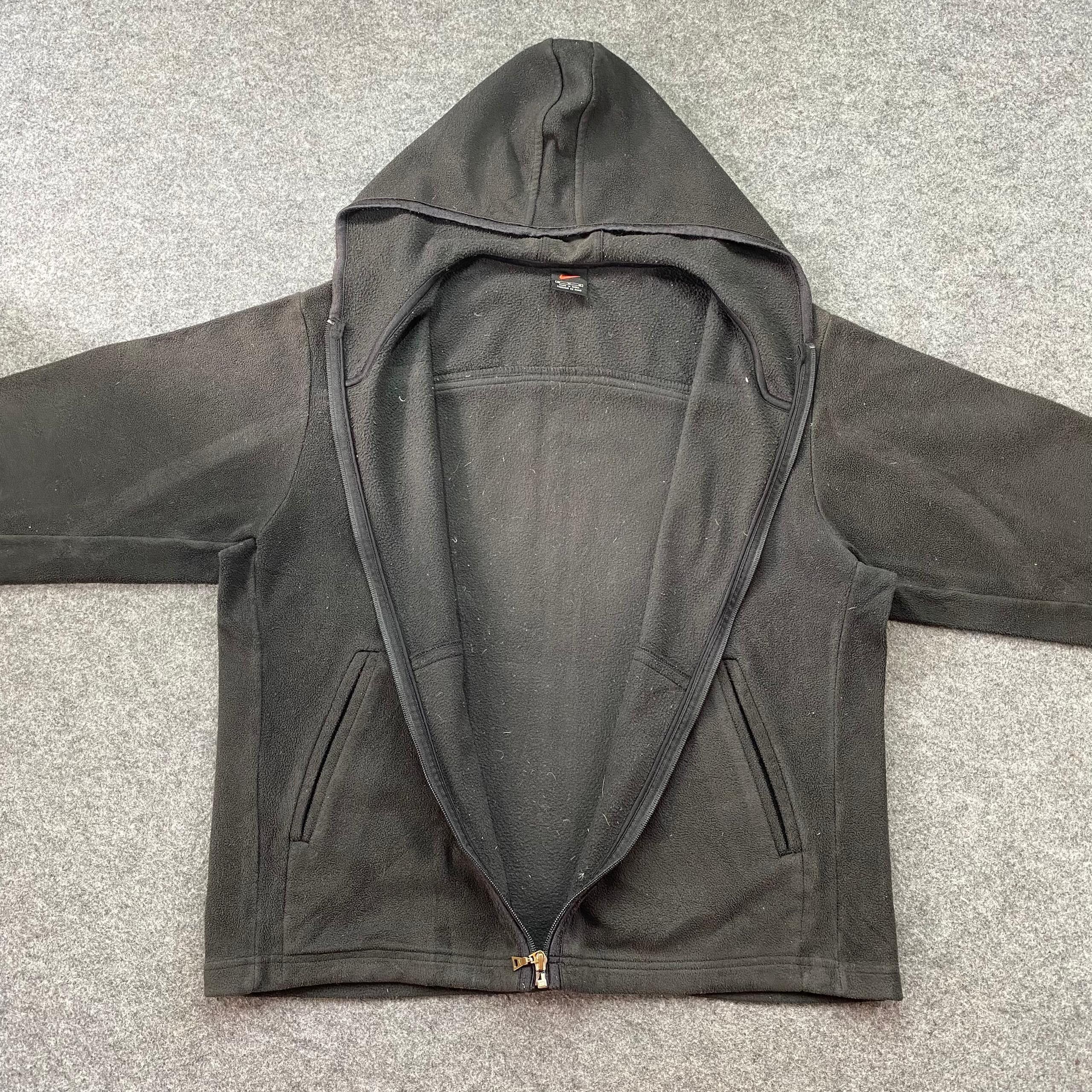 Nike Vintage Nike Small Logo Zipper Fleece Jacket Size US M / EU 48-50 / 2 - 3 Thumbnail