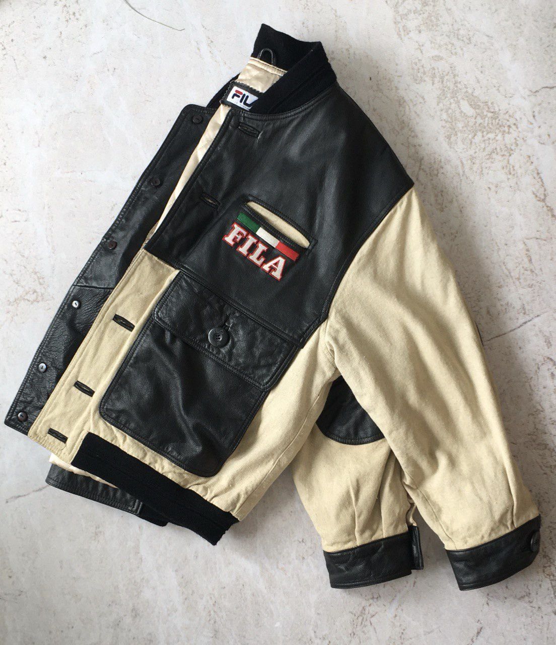 Fila Vintage Fila Varsity Jacket — Rare 90s Size US M / EU 48-50 / 2 - 3 Thumbnail