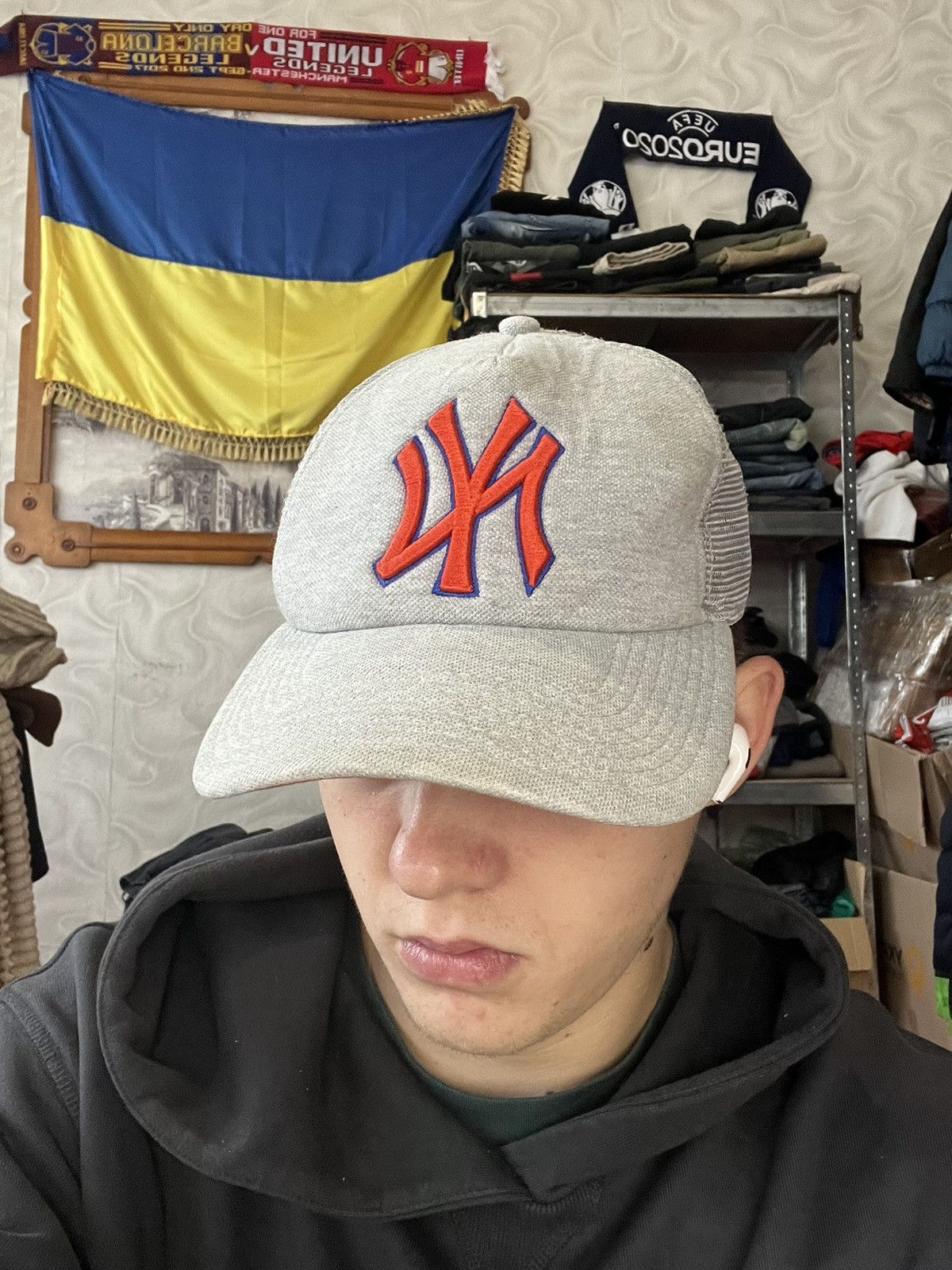 New Era Vintage New York Yankees Y2K Rare Hat Cap Size ONE SIZE - 15 Thumbnail