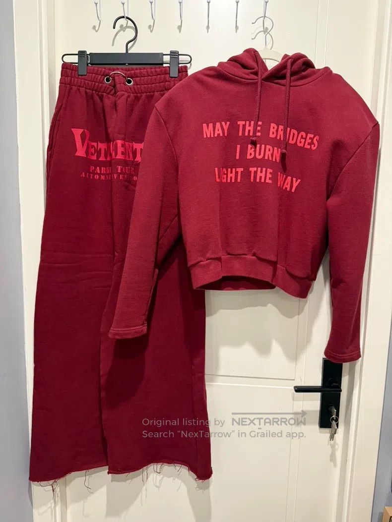 Vetements Vetements Burning Bridge Sweatshirt Set Size US XS / EU 42 / 0 - 1 Thumbnail