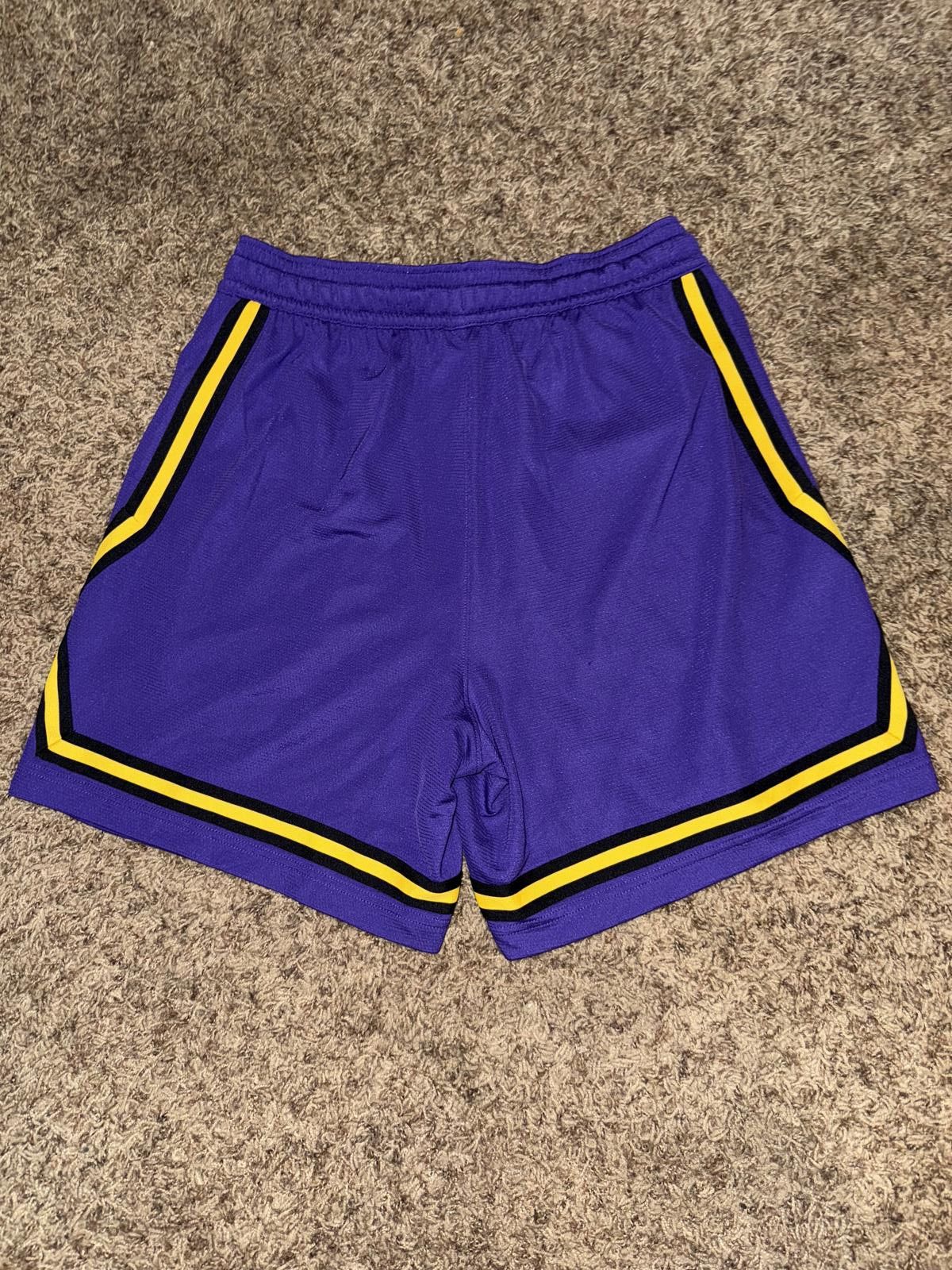 Nike Nike Women’s Purple LA Lakers Authentic Crossover Fly Performance Shorts Sample Size 28" / US 6 / IT 42 - 6 Thumbnail
