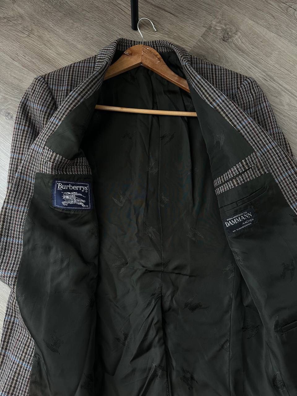 Burberry × Vintage Vintage Burberry Cell Faded Men Blazer Jacket Size 42R - 10 Thumbnail