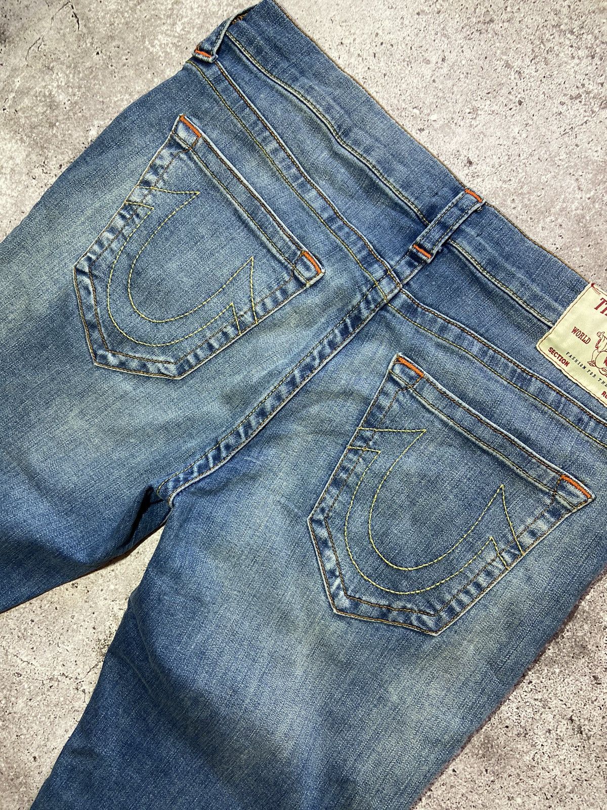 True Religion × Vintage 💥True Religion Vintage made in USA streetwear denim jeans‼️ Size US 34 / EU 50 - 3 Thumbnail