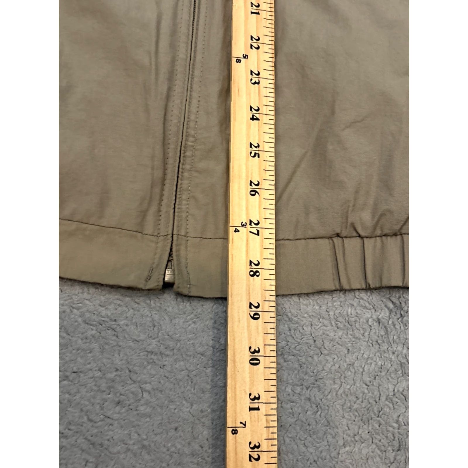 Perry Ellis Perry Ellis Bomber Jacket Mens L Beige Full Zip Long Sleeve Winter Fall Spring Casual Size US L / EU 52-54 / 3 - 5 Thumbnail