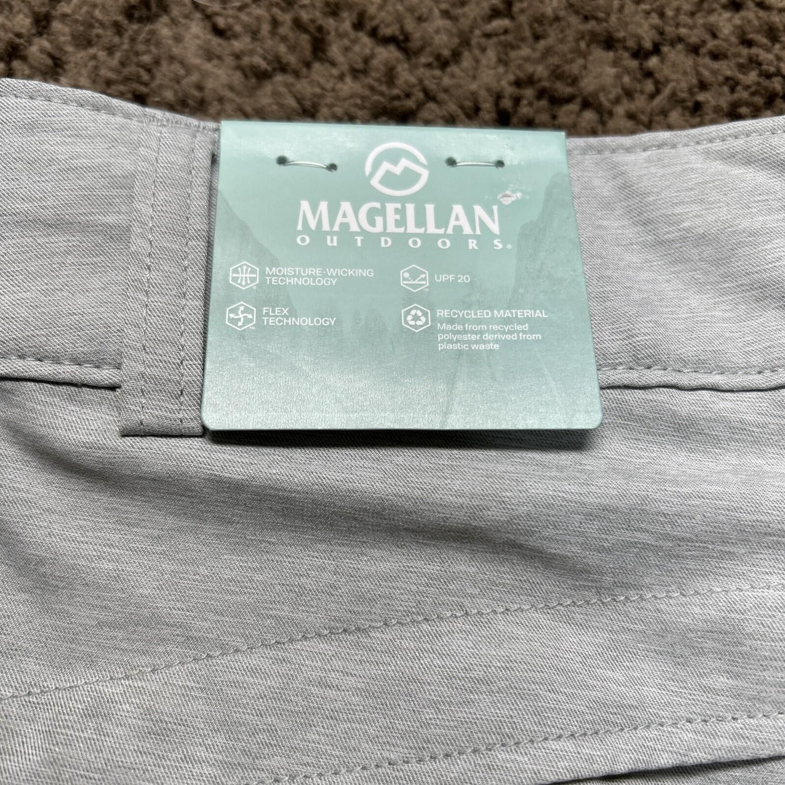 Magliano MAGELLAN Outdoor Women's Gray Shorts Size Small Lightweight Size 28" / US 6 / IT 42 - 4 Thumbnail