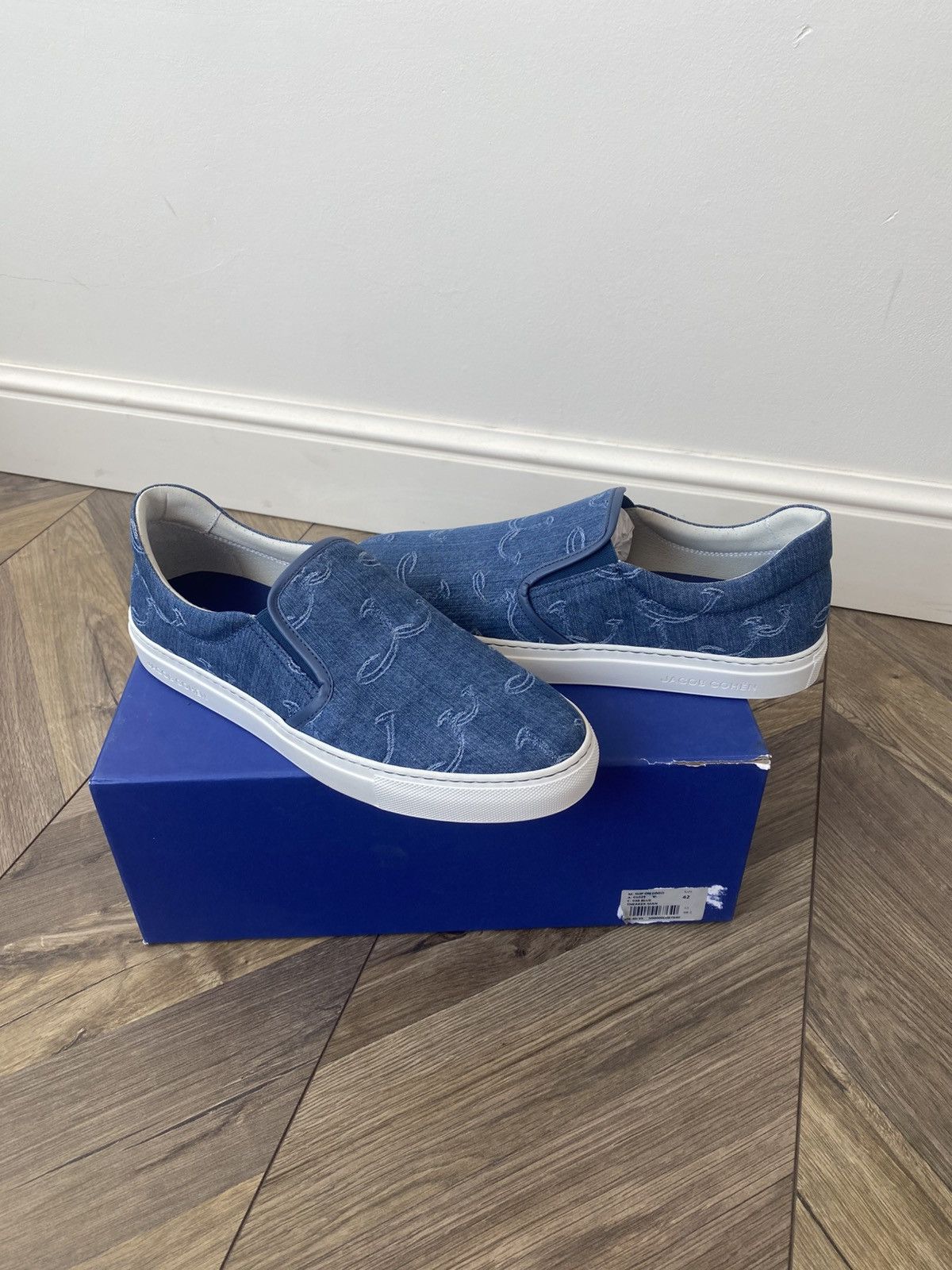 Jacob Cohen JACOB COHEN | SLIP ON 01023 038 blue Size US 9 / EU 42 - 3 Thumbnail