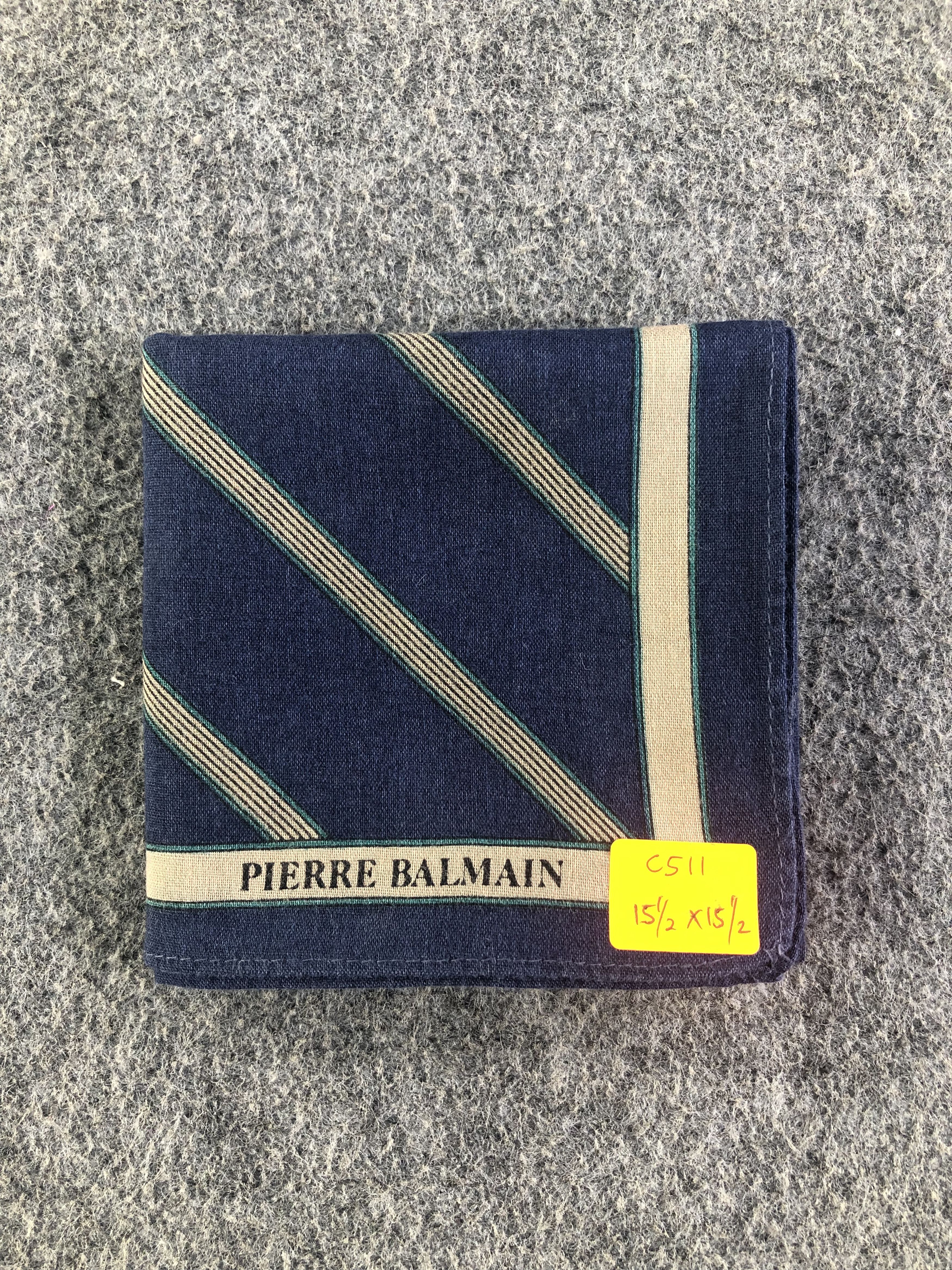 Pierre Balmain Pierre Balmain Handkerchief / Bandana / Neckerchief C511 Size ONE SIZE - 6 Thumbnail