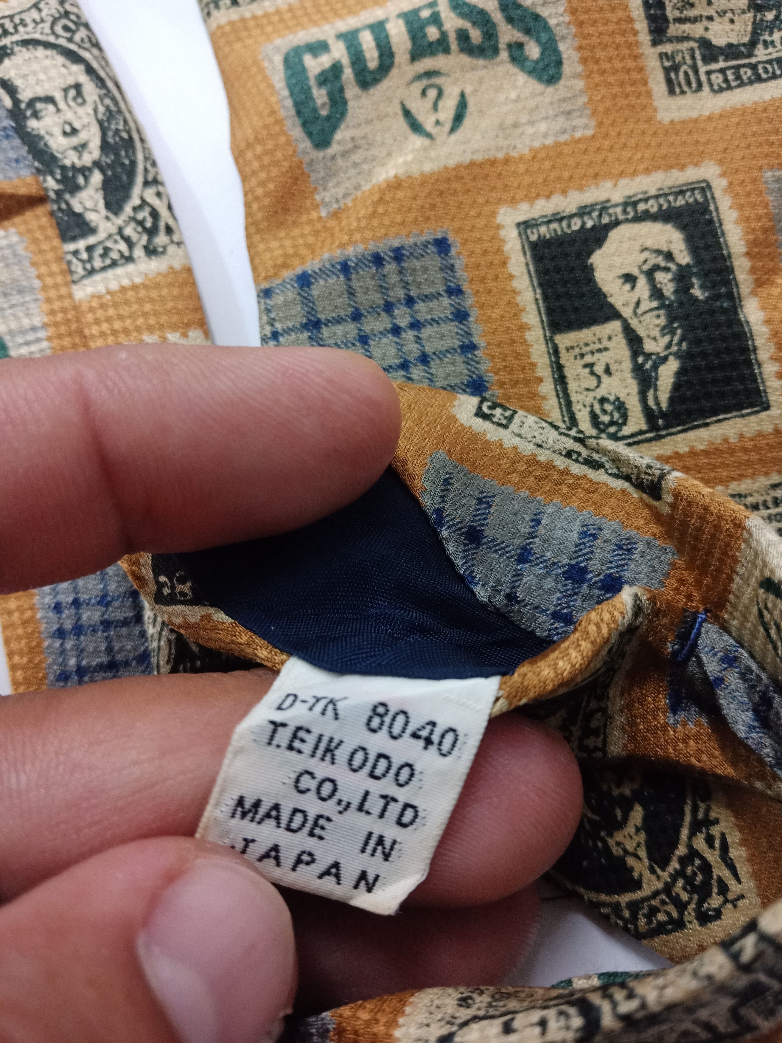 Guess Guess Silk Abraham Lincoln AOP #C Size ONE SIZE - 6 Thumbnail