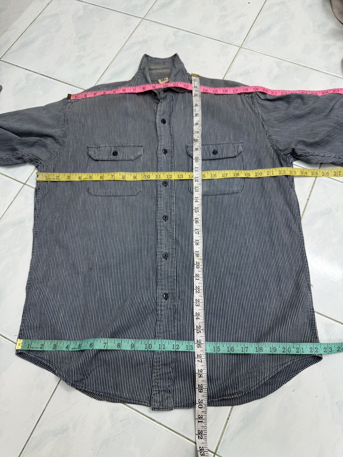 45rpm 🔥🔥🔥STEALS VTG 45RPM HICKORY SHIRTS Size US M / EU 48-50 / 2 - 12 Thumbnail