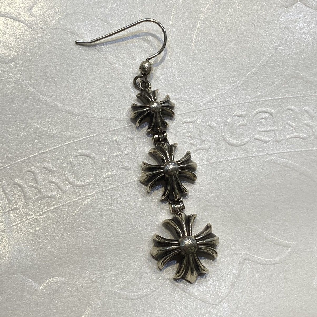 Chrome Hearts Chrome Hearts CH PLUS POST DICE Left Side earring silver Size ONE SIZE - 5 Thumbnail