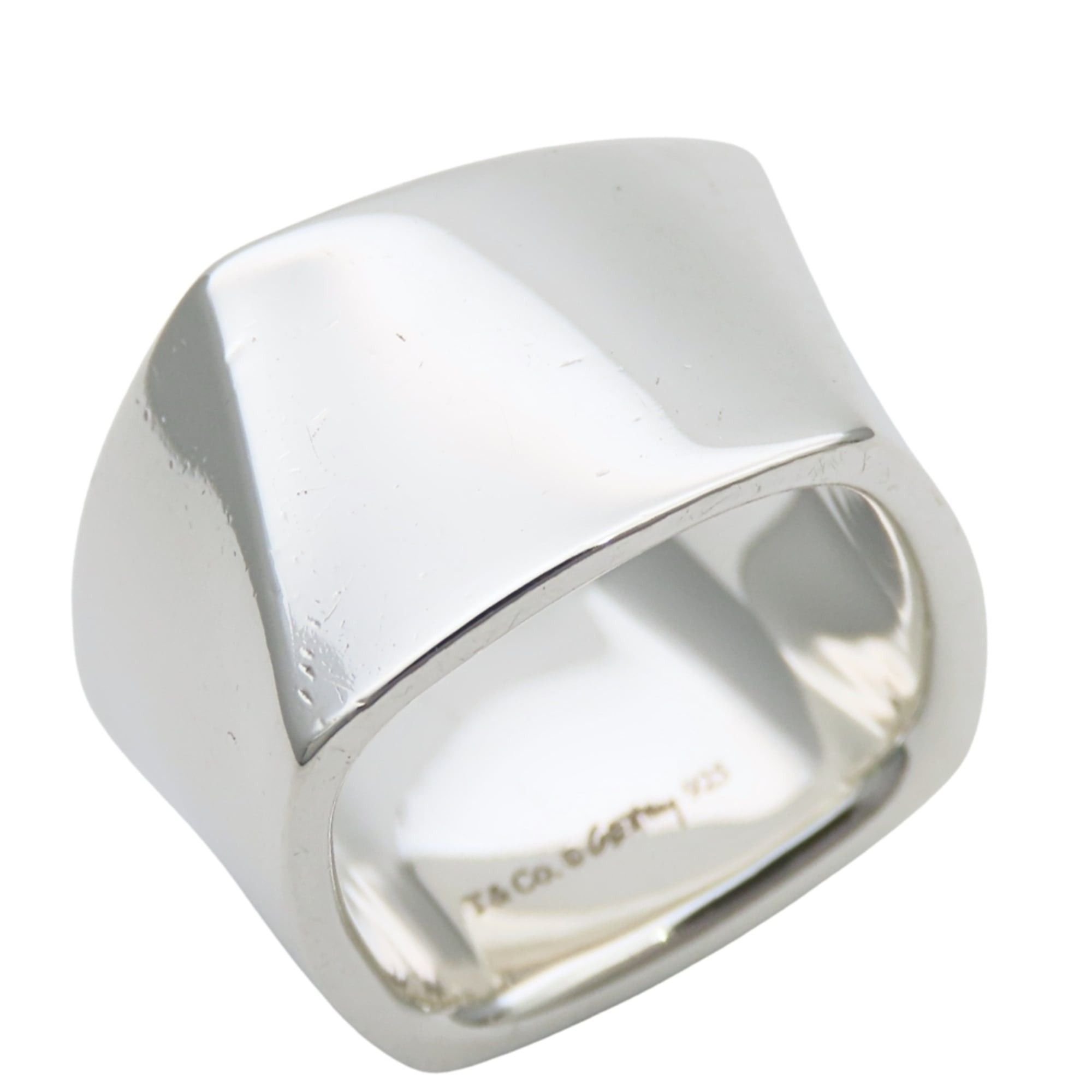 Tiffany & Co. Tiffany & Co. Torque Wide Ring, SV925, Approx. 13.3g, Frank Gehry Design, Women's. Size ONE SIZE - 1 Thumbnail