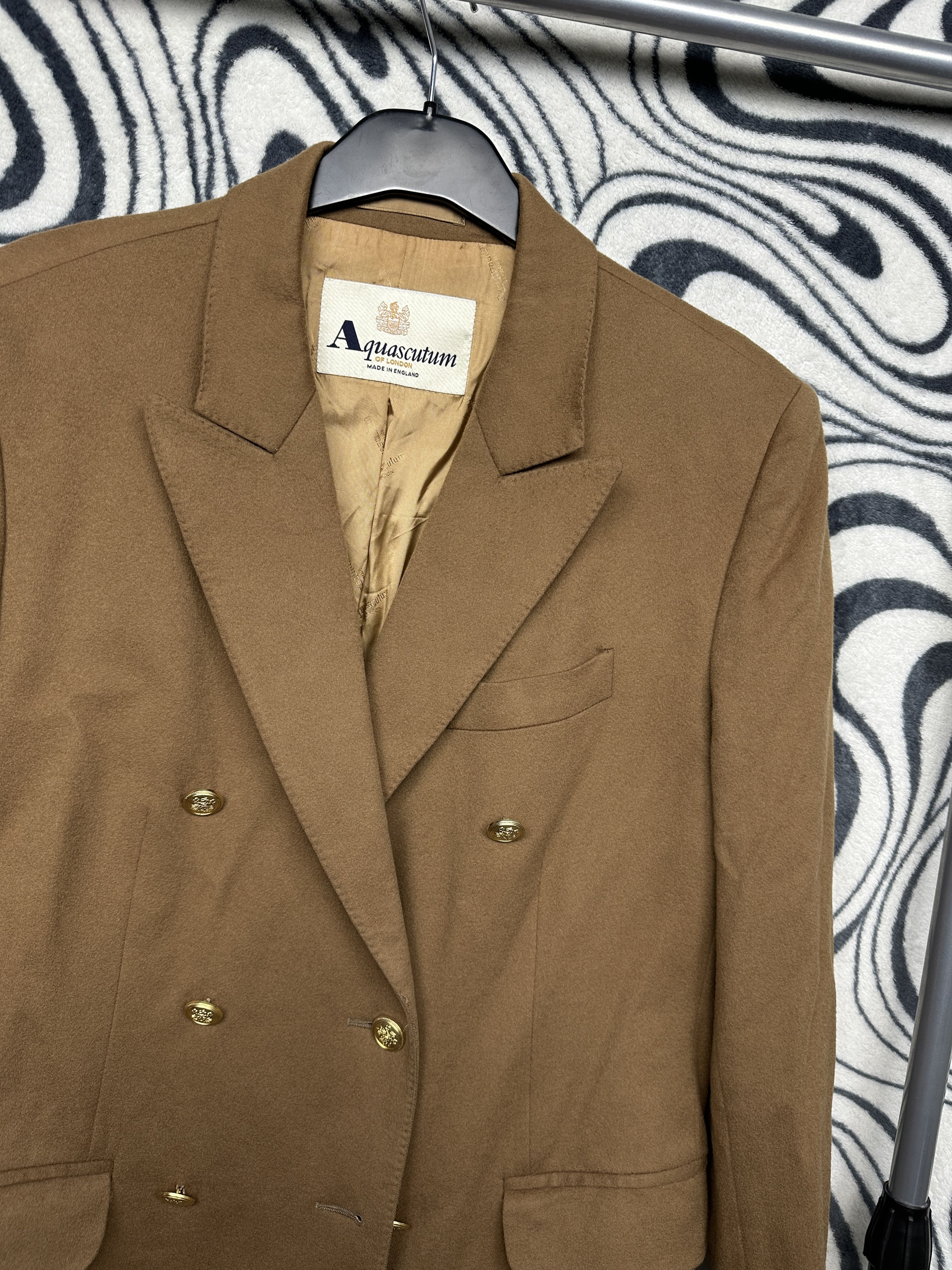 Aquascutum Aquascutum Vintage Womens Double Breasted Blazer Jacket Size M / US 6-8 / IT 42-44 - 2 Thumbnail