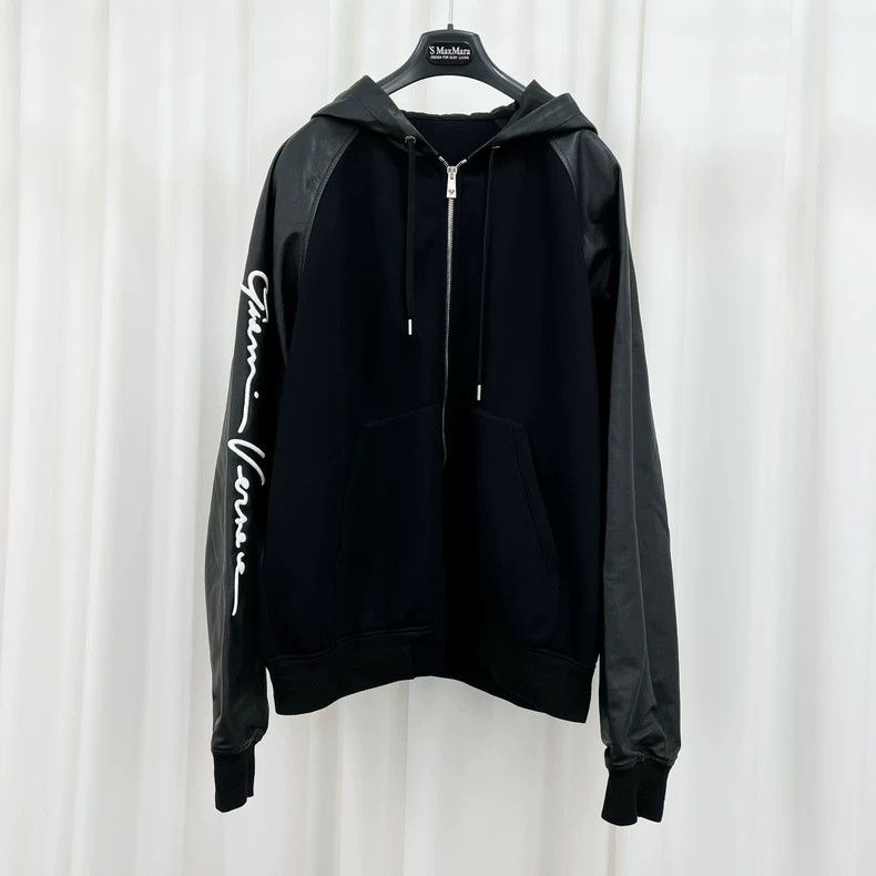 Versace Versace Paneled Embroidered Zip Jacket Size US XL / EU 56 / 4 - 1 Thumbnail