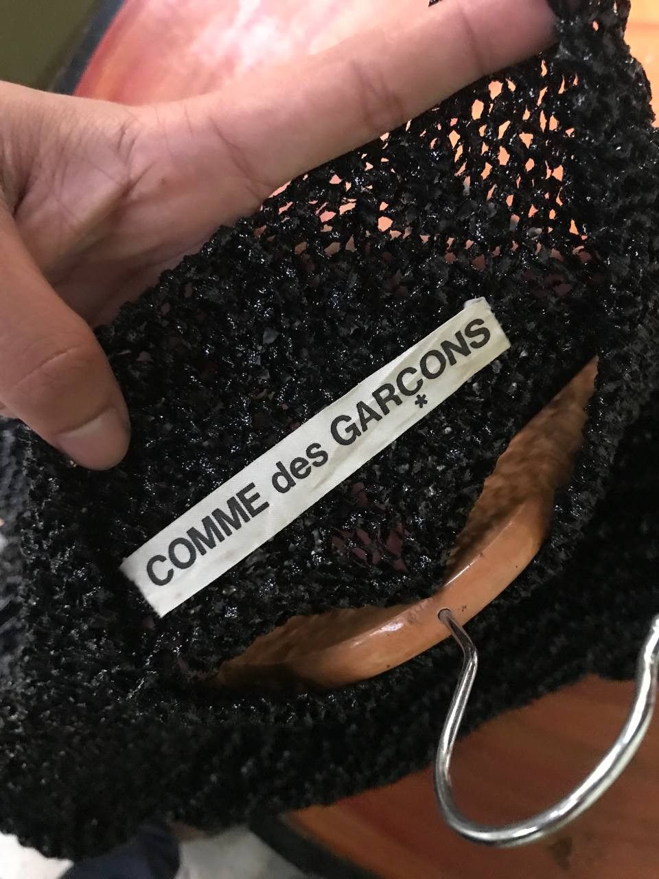 Comme des Garcons × Vintage Vintage 80s Knit Comme Des Garcons Spider Size US L / EU 52-54 / 3 - 7 Thumbnail