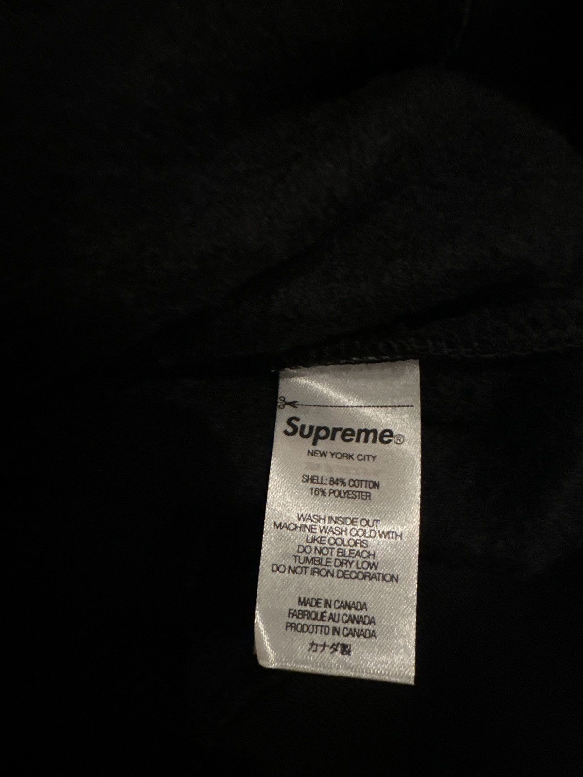 Supreme × Yohji Yamamoto Supreme Yamamoto Hoodie Size US M / EU 48-50 / 2 - 3 Thumbnail