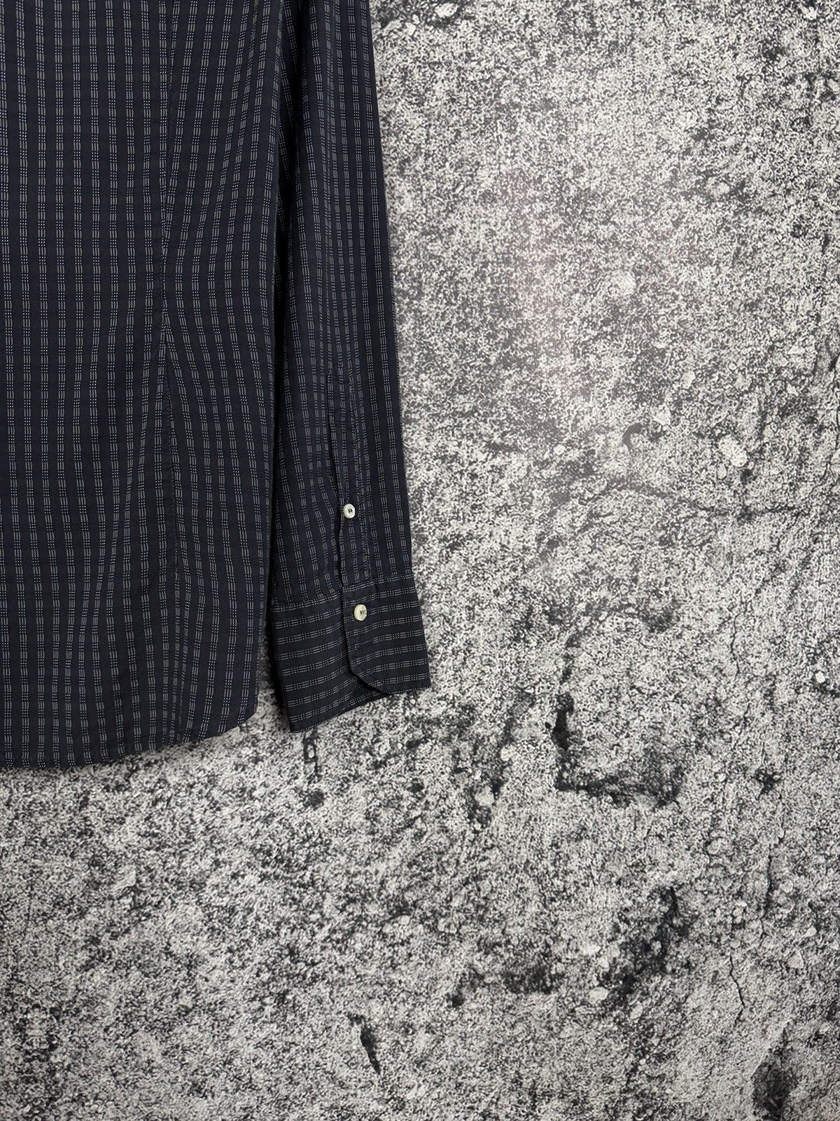 Armani Armani Jeans Long Sleeve Shirt Button Up AJ Check Pattern XL Size US XL / EU 56 / 4 - 13 Thumbnail