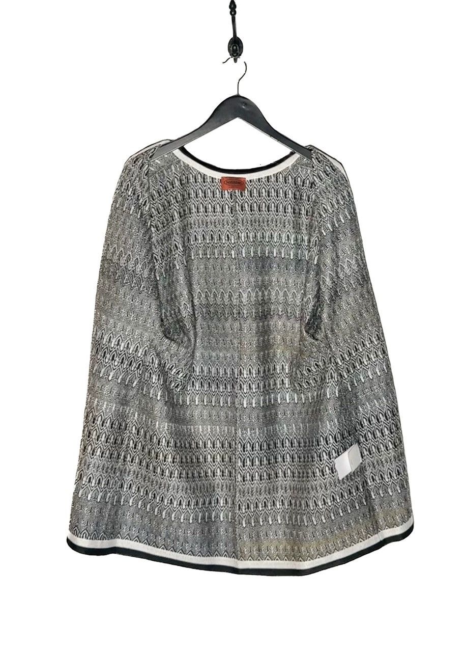 Missoni Missoni Multicolour Striped Open Front Short Sleeves Sweater Size M / US 6-8 / IT 42-44 - 6 Thumbnail
