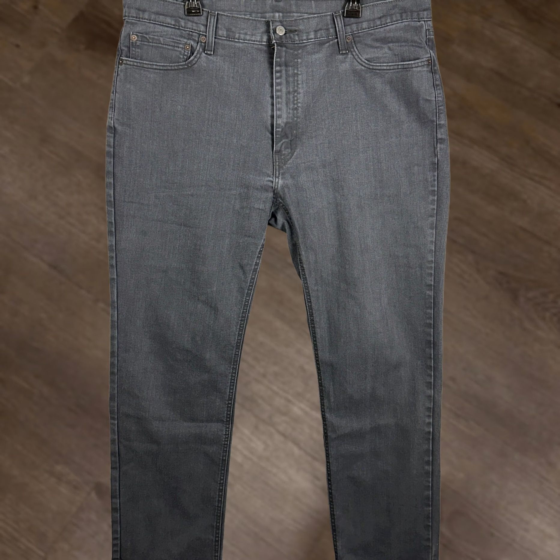 Levi's Levi's 541 Athletic Taper Jeans Black 40x32 5-Pocket Denim Stretch Mens Jeans Tapered Leg Dark Wash Size US 40 / EU 56 - 1 Thumbnail